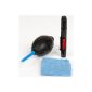 Baxxtar® Action Cleaning 3 pcs.  (Bellows, cleaning pen, cleaning cloth) for cameras, camcorders and lenses (Electronics)