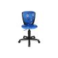 Topstar 70570CA40 children swivel chair S'cool 3 blue / fabric motif Football (household goods)