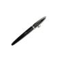 AvancšŠe Jinhao 156 fine fountain pen black pen with silver clip
