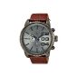Diesel Men's Watch Chronograph Quartz XL franchise 51 Leather DZ4210 (clock)