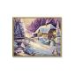 Schipper 609130504 - Paint by Numbers - The winter, 40x50 cm (toys)