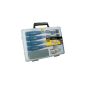 Box 016130 5002 Stanley chisels + 4 parts oil stone (UK Import) (Tools & Accessories)