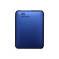 WD My Passport 2TB external hard drive (6.4 cm (2.5 inches), USB 3.0) Blue (Personal Computers)