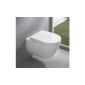 V & B Subway 2.0 Washdown wall-mounted toilet with open water edge 5614R0R1 375 x 565 Ceramicplus White Alpin