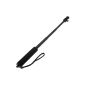 TARION Boom extendable monopod Self Portrait with rotating ball + slip grip sponge + Strap for GoPro Hero 2, 3 and other cameras with 1/4 '' thread (Sport)