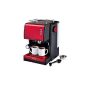 Espresso machine Domoclip dom268r half Mugs Red (Kitchen)