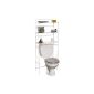 Ideko - white metal furniture for toilet