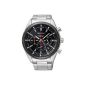 Seiko - SSB089P1 - Men Watch - Quartz Chronograph - Black Dial - Bracelet Grey (Watch)