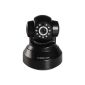Foscam FI9816P HD IP Camera With New P2P technology and cloud service WiFi WiFi-supervision Camera two-way Audio Plug and play with built-in microphone, motion detection, email alarm, Free DDNS, Support SD Card, Black (Personal Computers)