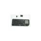 Mini Bluetooth keyboard with iclever®Rii -AZERTY (French keyboard) RT-MWK02 + (French version) compatible with MAC iPhone 3 iPhone 4 iPhone 4s iphone5 iPad 2 iPad 3 iPad Android Samsung i9001 Galaxy S i9000 Samsung Galaxy S2 i9100 HTC (Electronics)