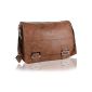 DANIEL RAY Shoulder Bag HAVANA Shoulder Bag Laptop Messenger Satchel Cognac (Luggage)