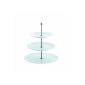 The cake stand has a very nice shape and is simply an eye-catcher