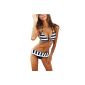 DJT Swimsuit Women Bikini 3 pieces push up stripe (Miscellaneous)