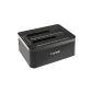 [USB 3.0 | SATA 6Gb | Offline clone function] Inateck FD2002 2-Bay USB 3.0 HDD Docking Station with Offline clone function for 2.5-inch and 3.5-inch SATA 6G hard drives (SATA I / II / III) Support 2 x 6TB Komaptibel with Windows XP / Vista / 7/8 | Linux | Mac OS (Electronics)
