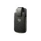 BlackBerry Leather holster with rotating clip for black (Wireless Phone Accessory)