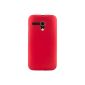 iProtect Hybrid Cover Moto G Case (Hard Back) Red (Electronics)