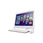 Lenovo C260 49.5 cm (19.5-inch HD + LED) All-in-One Desktop PC (Intel Pentium J2900, 2,41GHz, 4 GB RAM, 500 GB HDD, Nvidia GeForce 800A / 1GB, DVD, Win 8.1) White (Personal Computers)