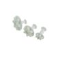 niceeshop (TM) Mold Cake / cookie cutter Fondant Cake In Shape Of Snowflake (White Set Of 3) (Kitchen)