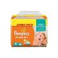 Pampers diapers Simply Dry Gr.  4 Maxi 7-18 kg Jumbo Pack, 2-pack (2 x 74 pieces) (Health and Beauty)