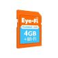 Eye-Fi Connect X2 Secure Digital High Capacity (SDHC) 4GB memory card with Wi-Fi (optional)